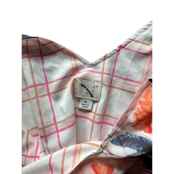 A New Day Women's Sleeveless Pink Floral Top - Picture 4 of 6